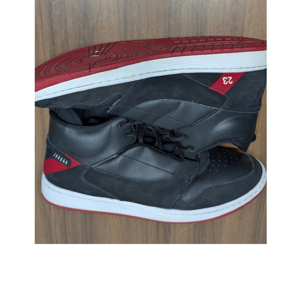 Air Jordan Fade Away Black Red White Basketball Shoes AO1329-023 Mens 12